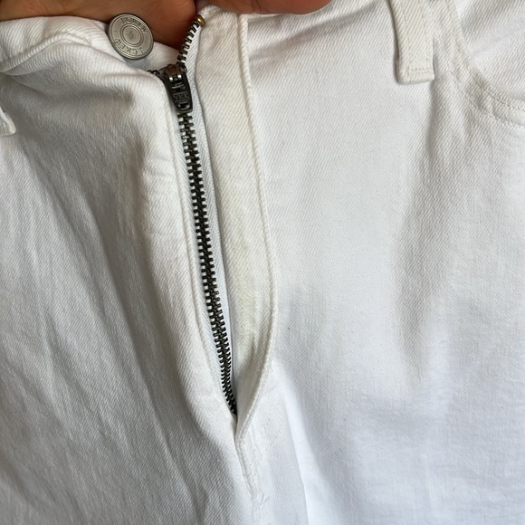 J Crew Wide-leg denim trouser in white Womens Size 31 - Picture 9 of 12